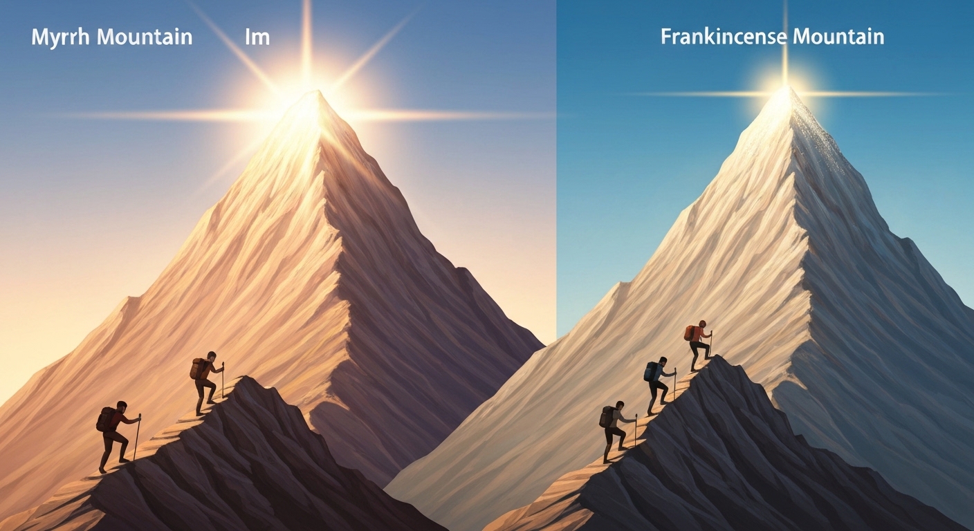 16 破碎与炼净:进入荣耀的素祭之路 没药山和乳香山