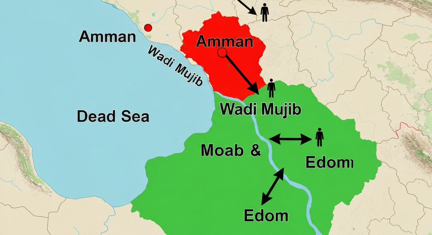 约旦避难所地图