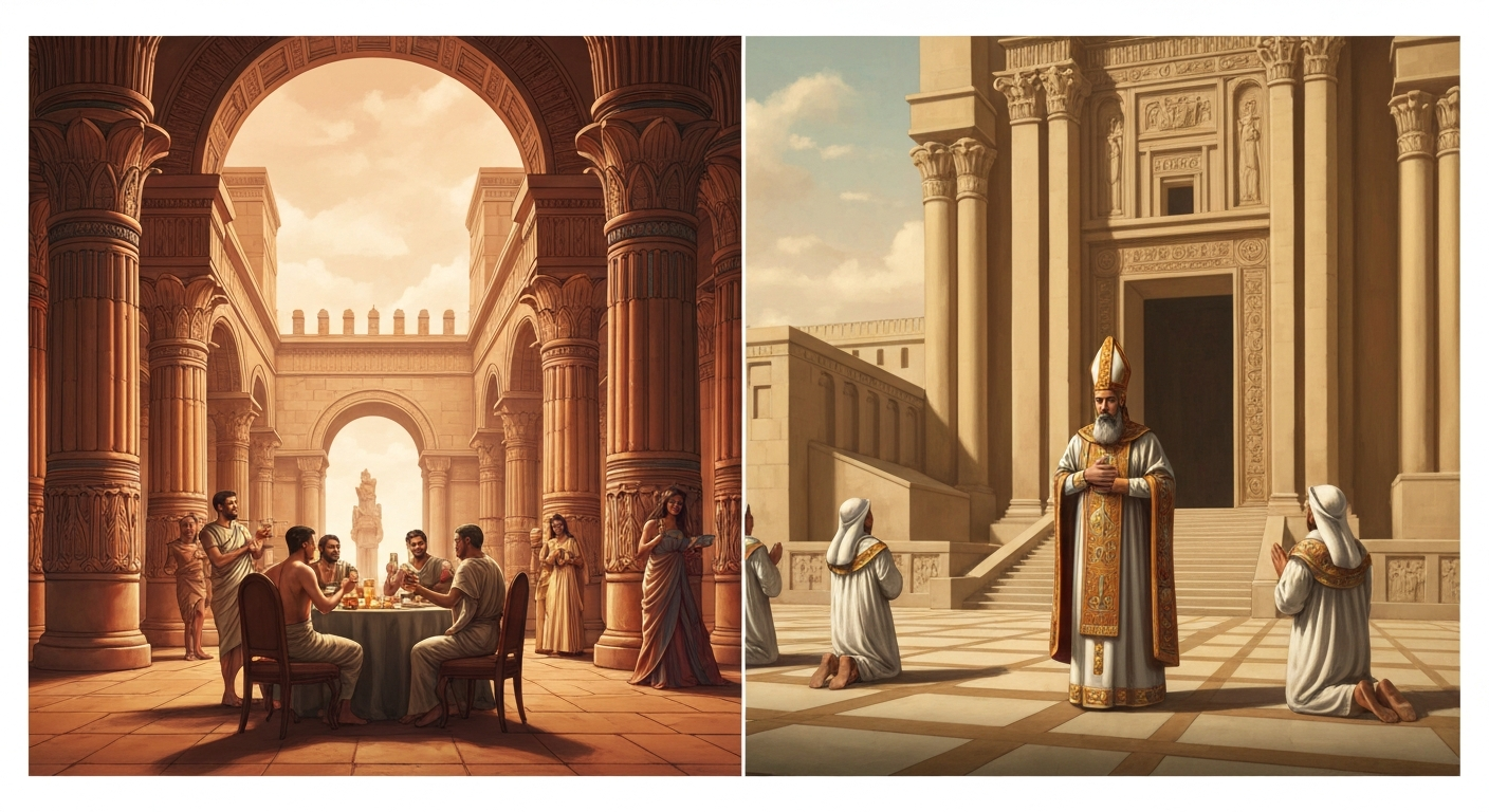 两种宴席：世俗与神圣